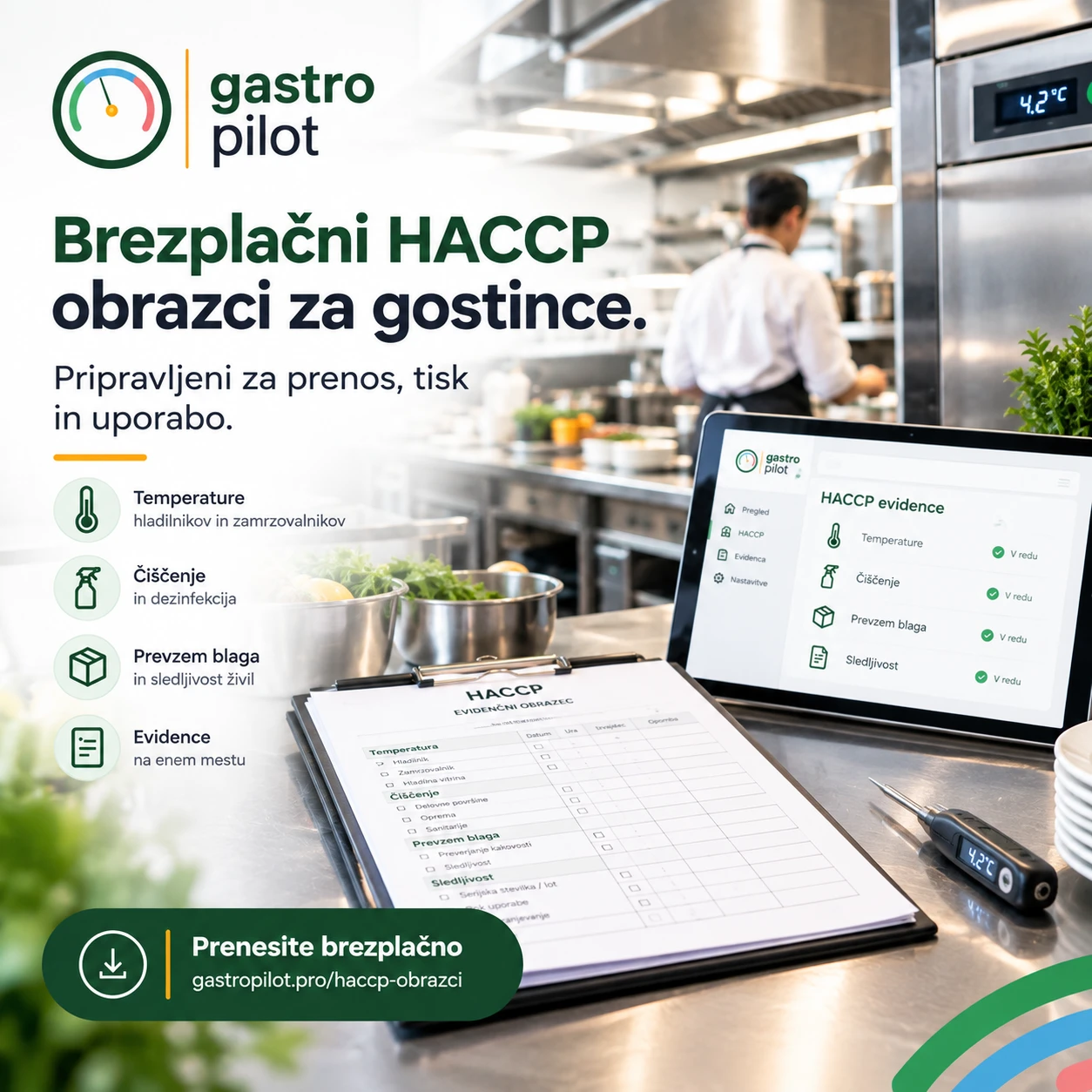 GastroPilot — digitalni HACCP za gostinstvo